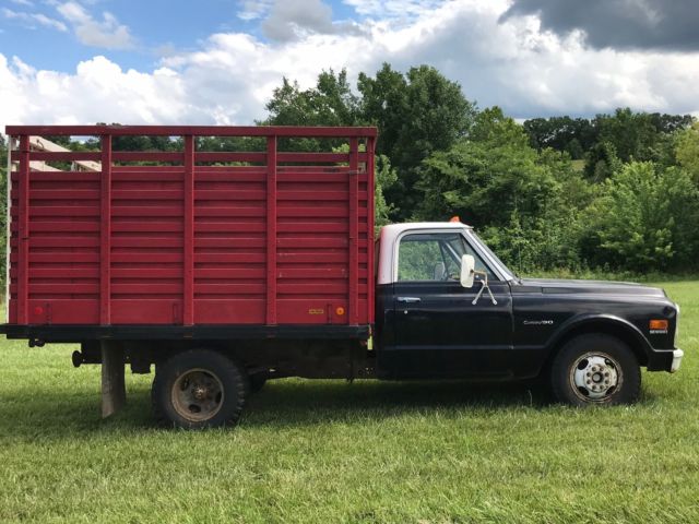 1972 Black Chevrolet C-10 Cab & Chassis