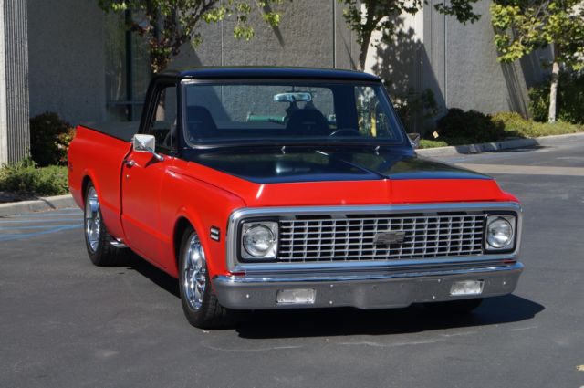 1972 Red Chevrolet C-10 Pickup Truck