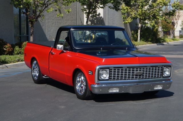 1972 Red Chevrolet C-10 Pickup Truck