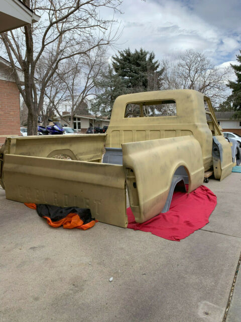 1972 Yellow Chevrolet C-10 Extended Cab Pickup