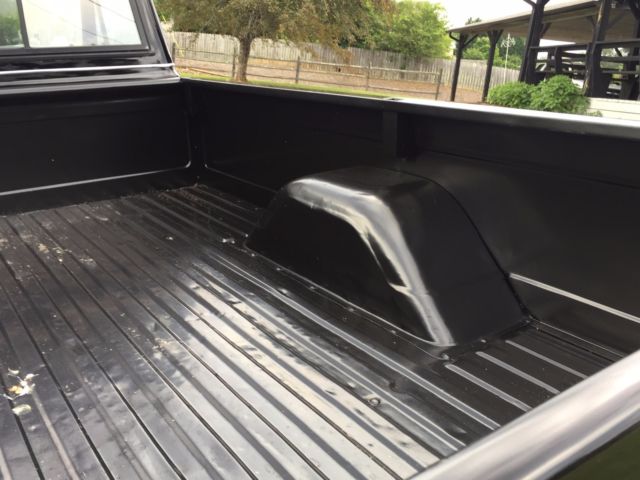 1972 Black Chevrolet C-10 Standard Cab Pickup