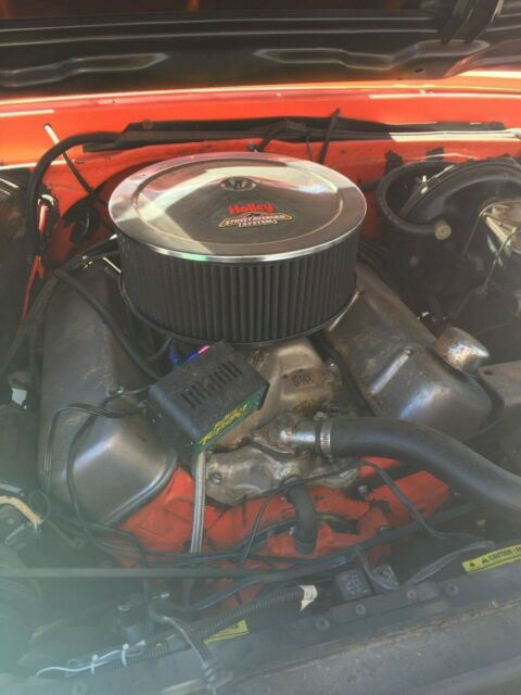 1972 Hugger Orange and White Chevrolet C-10 Pickup