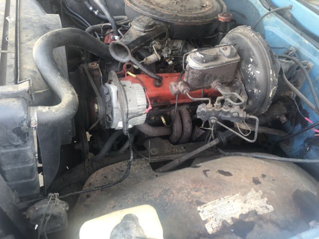 1972 Blue Chevrolet C-10 Standard Cab Pickup