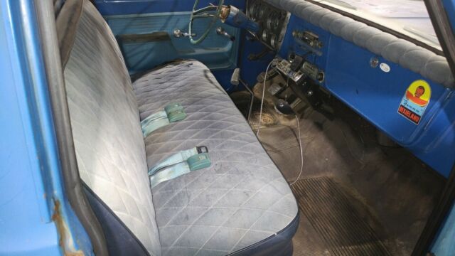 1972 blue Chevrolet C-10 Standard Cab Pickup