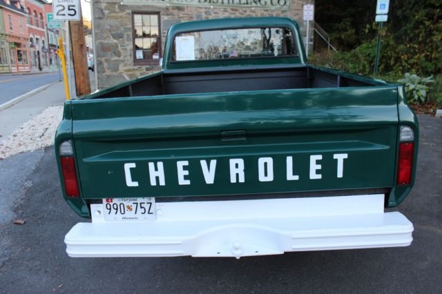19720000 Green Chevrolet C-10 Standard Cab Pickup