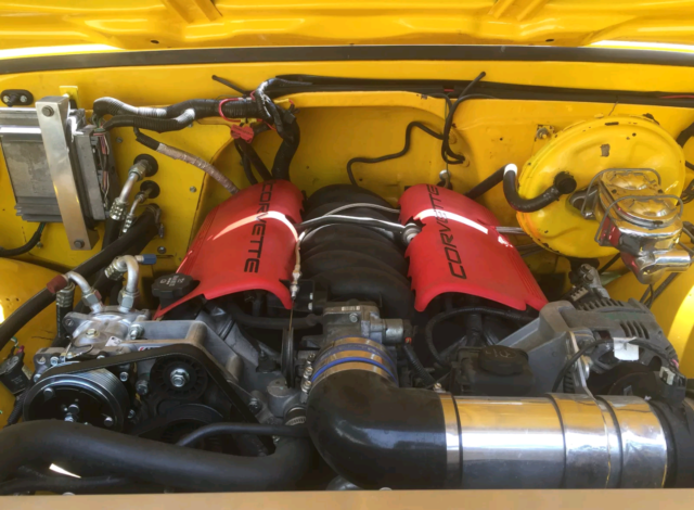 1972 Viper Race Yellow Chevrolet C-10 Truck