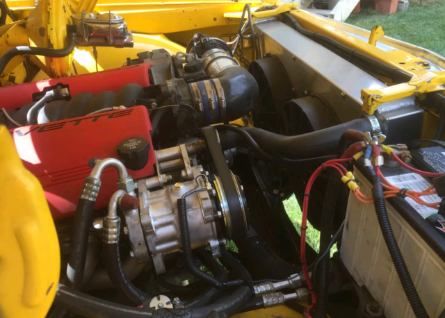 1972 Viper Race Yellow Chevrolet C-10 Truck