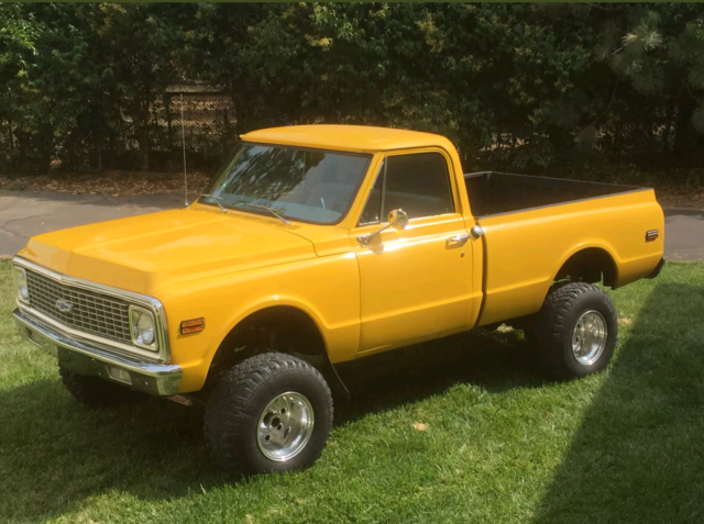1972 Viper Race Yellow Chevrolet C-10 Truck