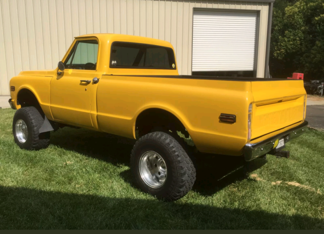 1972 Viper Race Yellow Chevrolet C-10 Truck