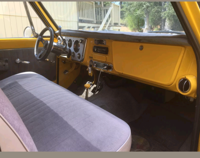 1972 Viper Race Yellow Chevrolet C-10 Truck