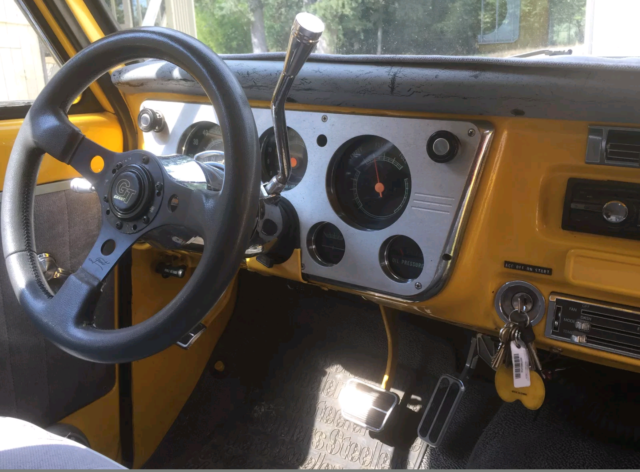 1972 Viper Race Yellow Chevrolet C-10 Truck
