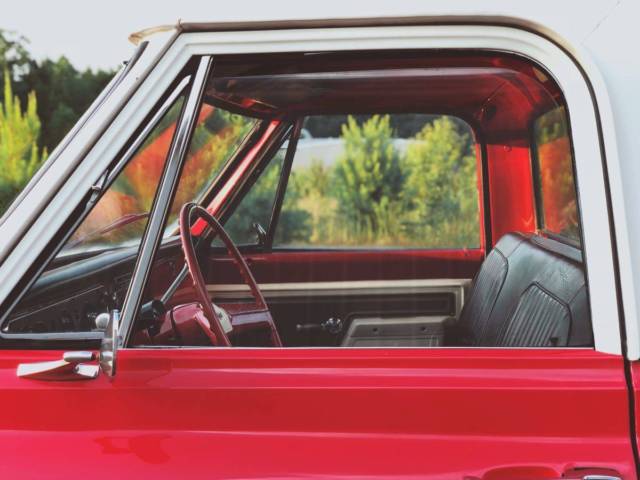 1972 Red Chevrolet C-10 Standard Cab Pickup