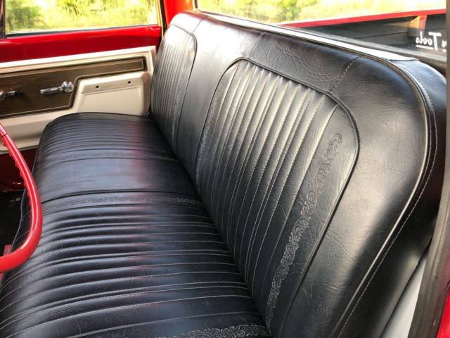 1972 Red Chevrolet C-10 Standard Cab Pickup
