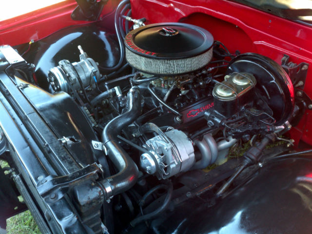1972 Orange Chevrolet C-10 Standard Cab Pickup