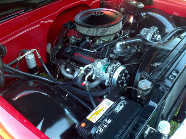 1972 Orange Chevrolet C-10 Standard Cab Pickup