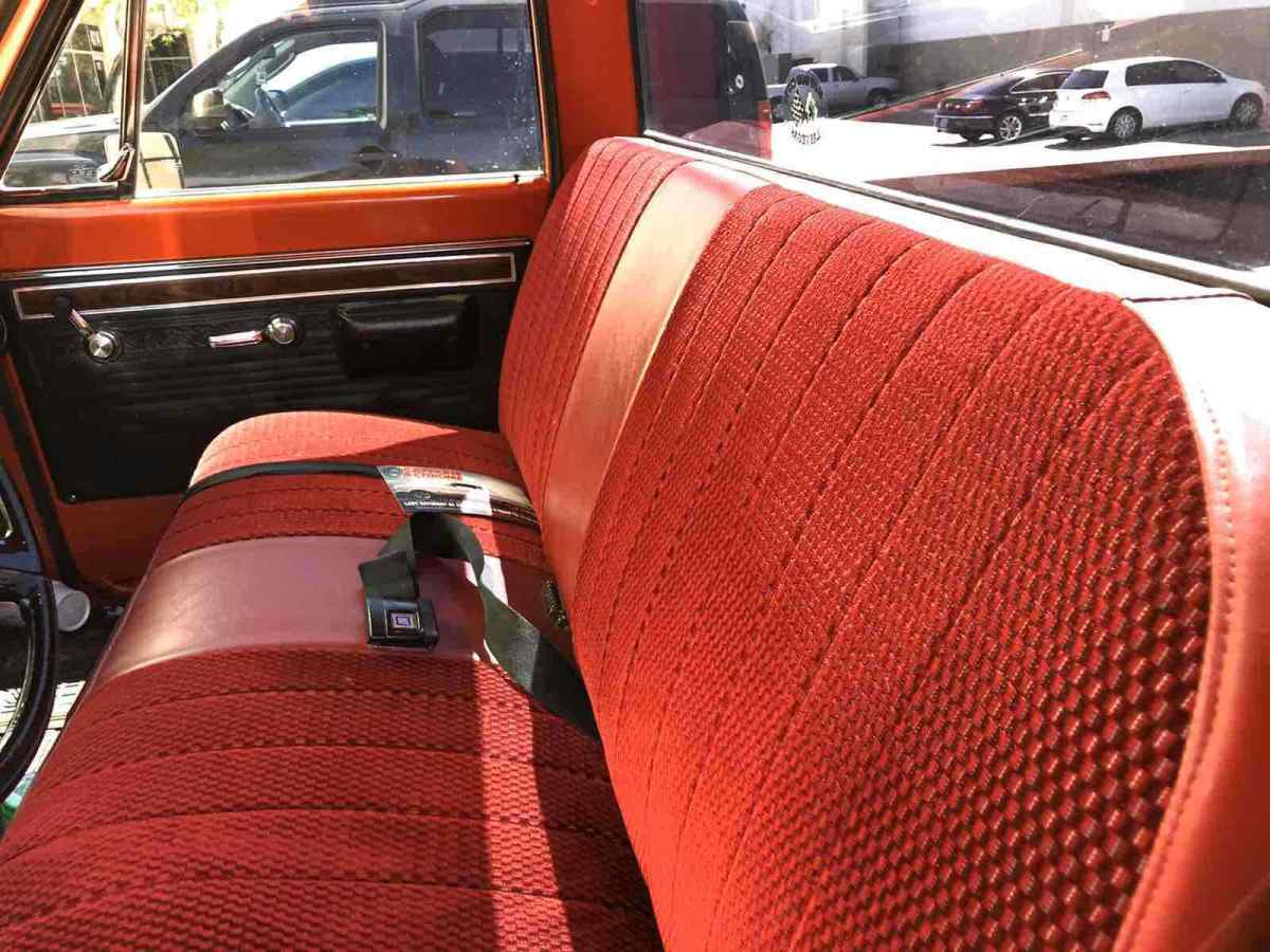 1971 Red Chevrolet c10 deluxe