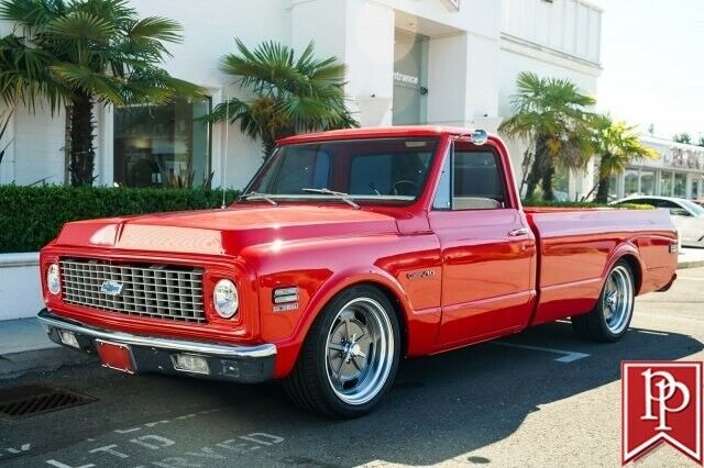 1972 Red Chevrolet C-10 Pickup Truck