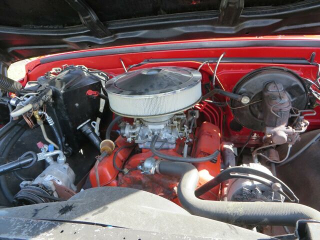 1972 Red Chevrolet C-10 Standard Cab Pickup