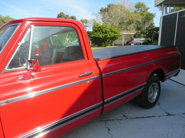 1972 Red Chevrolet C-10 Standard Cab Pickup