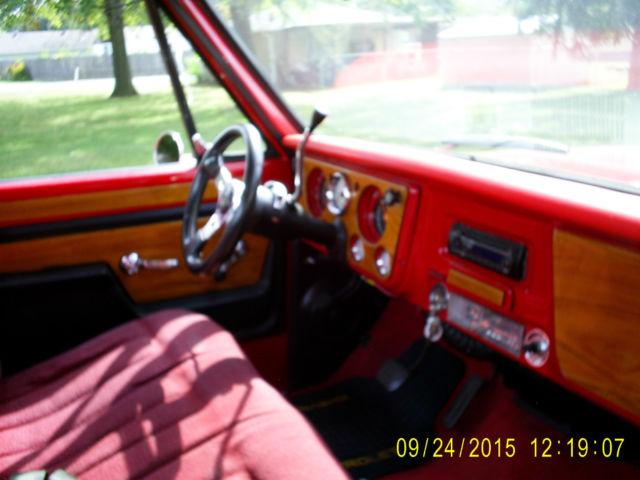 1972 Red Chevrolet Other Pickups Standard Cab Pickup