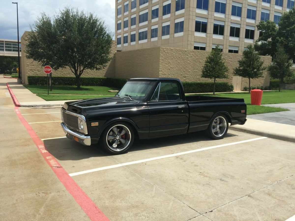 1972 Black Chevrolet C-10 Standard Cab Pickup