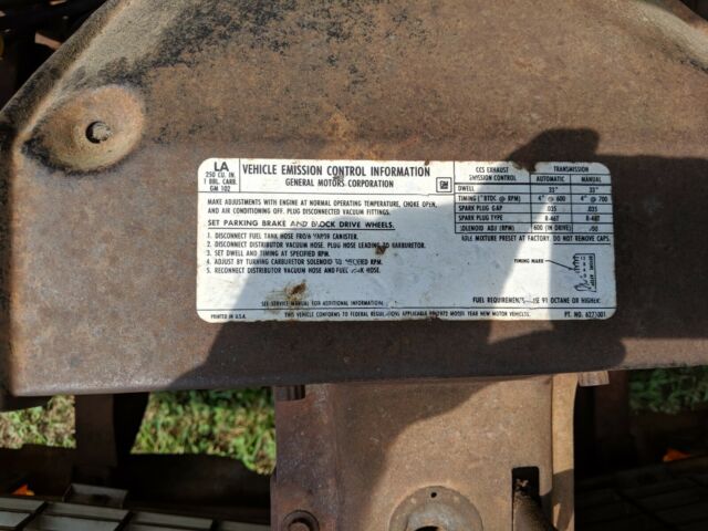 1972 Blue Chevrolet C-10 Standard Cab Pickup