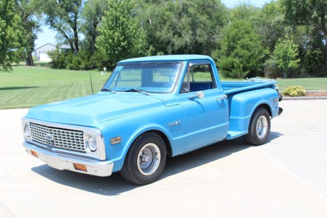 1972 Blue Chevrolet C-10