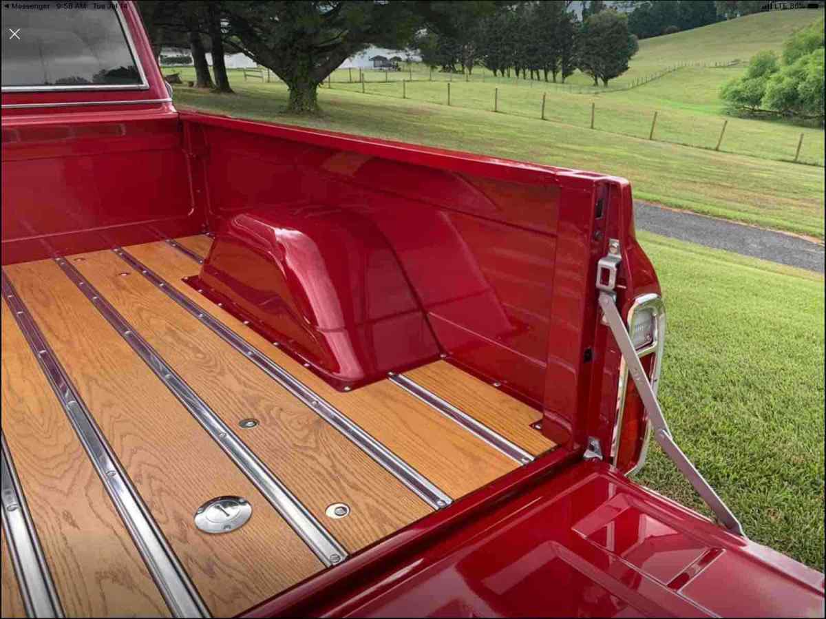 1972 Red Chevrolet C10/K10 Pickup