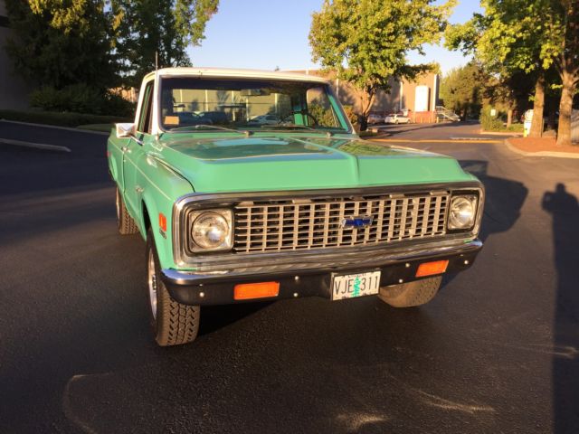 1972 Green Chevrolet C/K Pickup 2500 Standard Cab Pickup