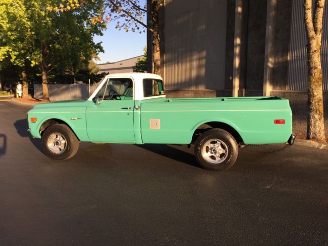 1972 Green Chevrolet C/K Pickup 2500 Standard Cab Pickup