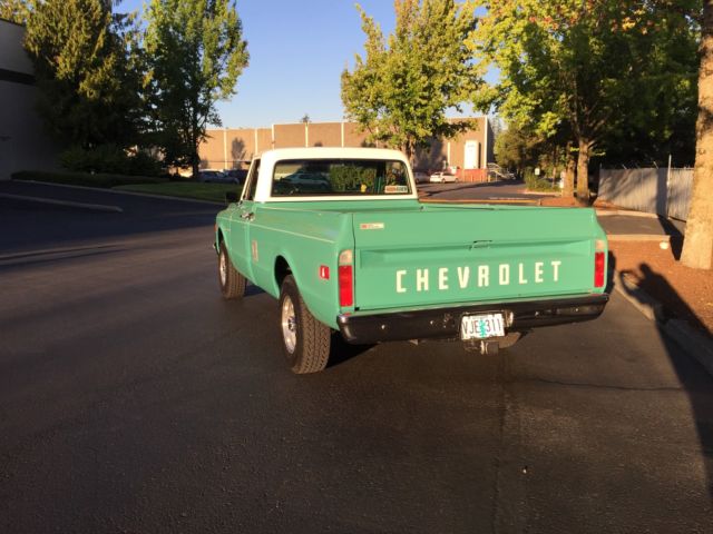 1972 Green Chevrolet C/K Pickup 2500 Standard Cab Pickup