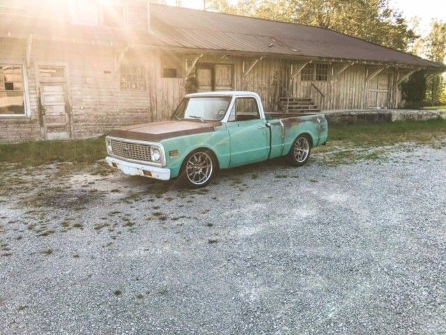 1972 Green Chevrolet C-10
