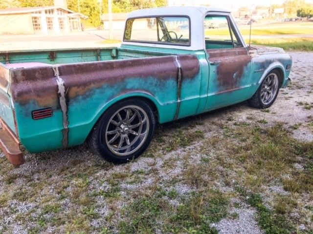 1972 Green Chevrolet C-10