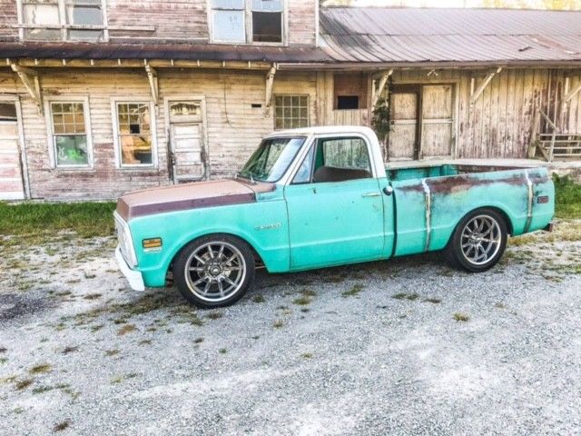 1972 Green Chevrolet C-10