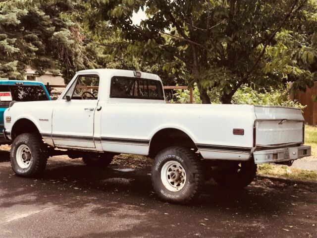 1972 White Chevrolet C/K Pickup 2500 Standard Cab Pickup