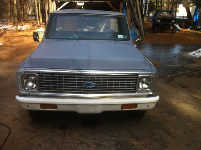 1972 Gray Chevrolet C-10 Standard Cab Pickup