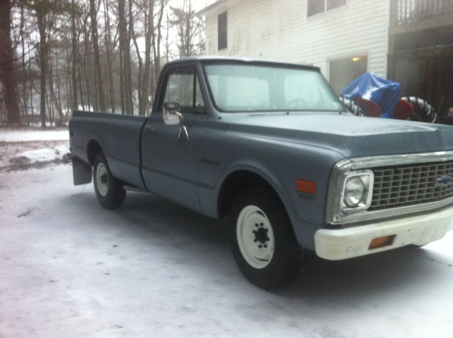 1972 Gray Chevrolet C-10 Standard Cab Pickup