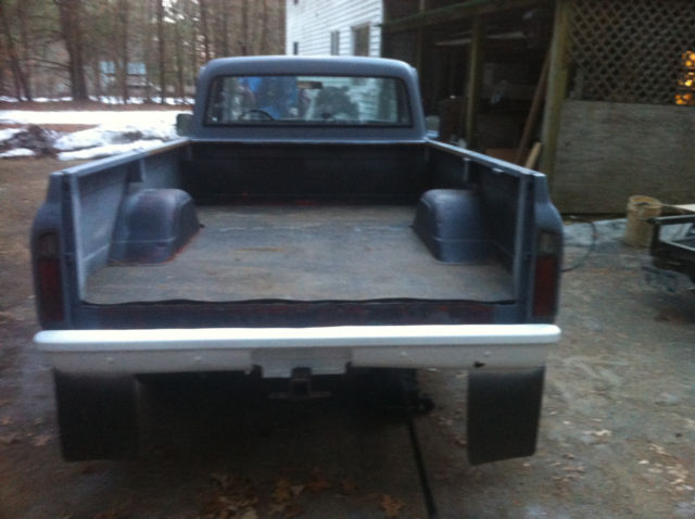 1972 Gray Chevrolet C-10 Standard Cab Pickup