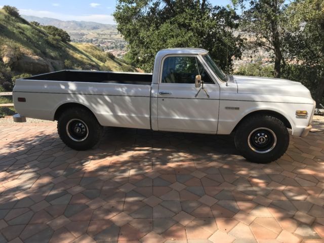 1972 White Chevrolet Other Pickups Standard Cab Pickup