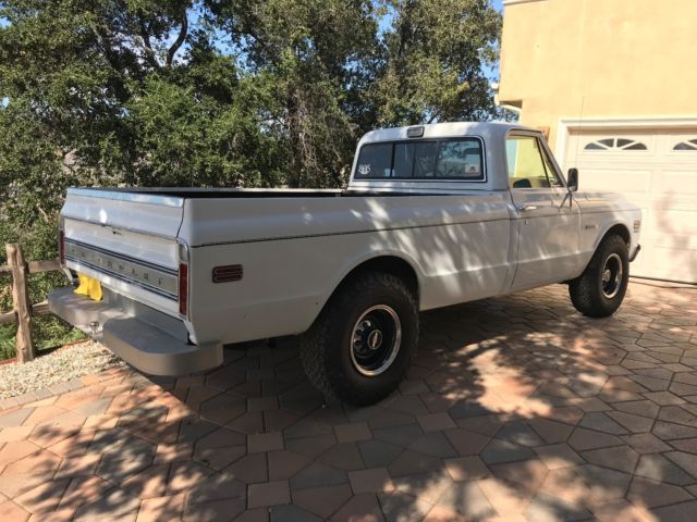 1972 White Chevrolet Other Pickups Standard Cab Pickup