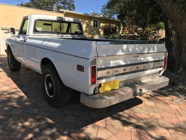 1972 White Chevrolet Other Pickups Standard Cab Pickup