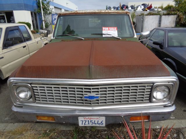 1972 Green Chevrolet 1500