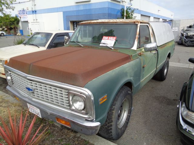 1972 Green Chevrolet 1500