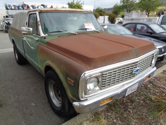 1972 Green Chevrolet 1500
