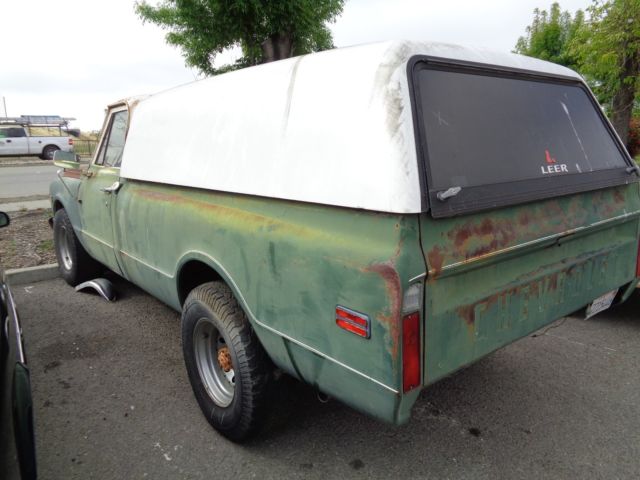 1972 Green Chevrolet 1500