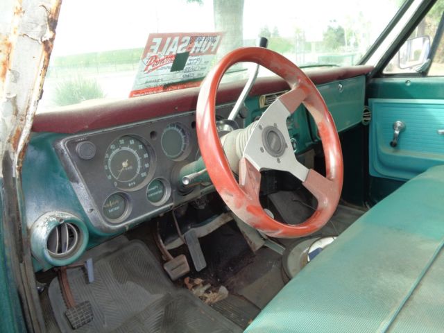 1972 Green Chevrolet 1500