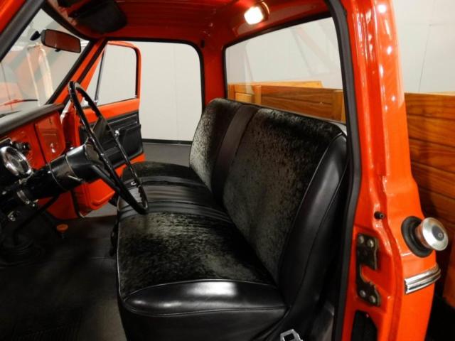 1972 Orange Chevrolet C-10