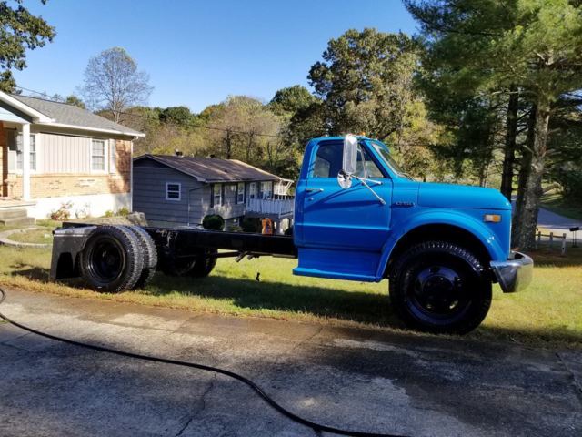 1972 Blue Chevrolet Other Pickups Cab & Chassis