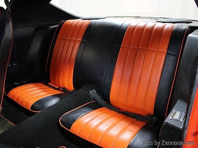 1972 Orange Chevrolet Camaro --