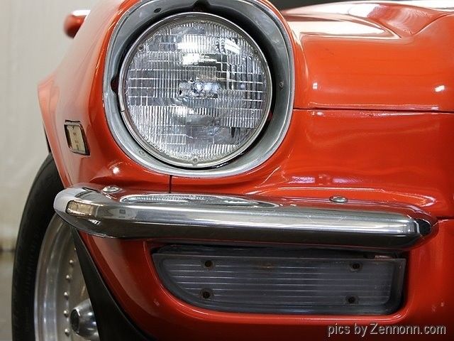 1972 Orange Chevrolet Camaro --